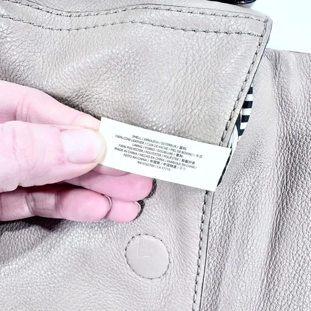 Kate Spade ivory leather crossbody bag